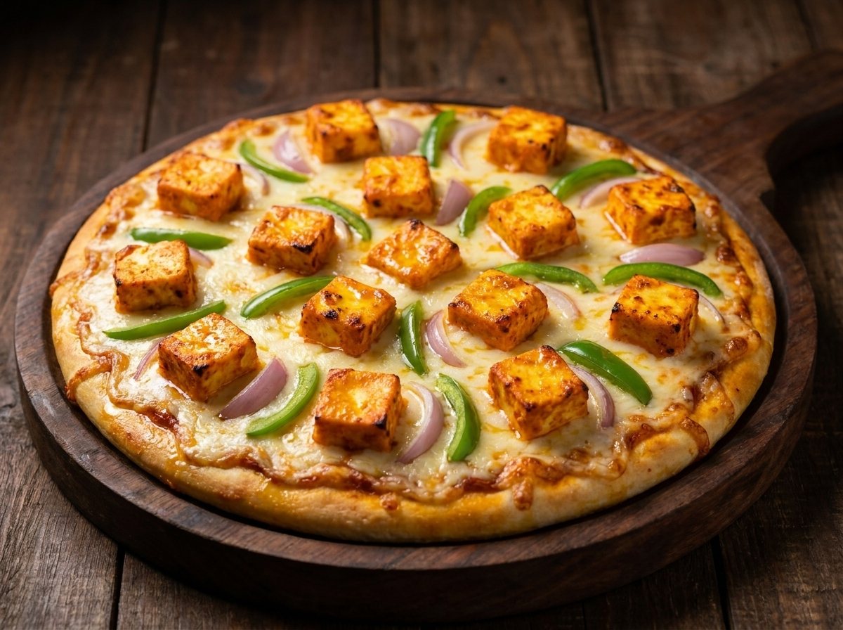 Paneer Tikka Pizza