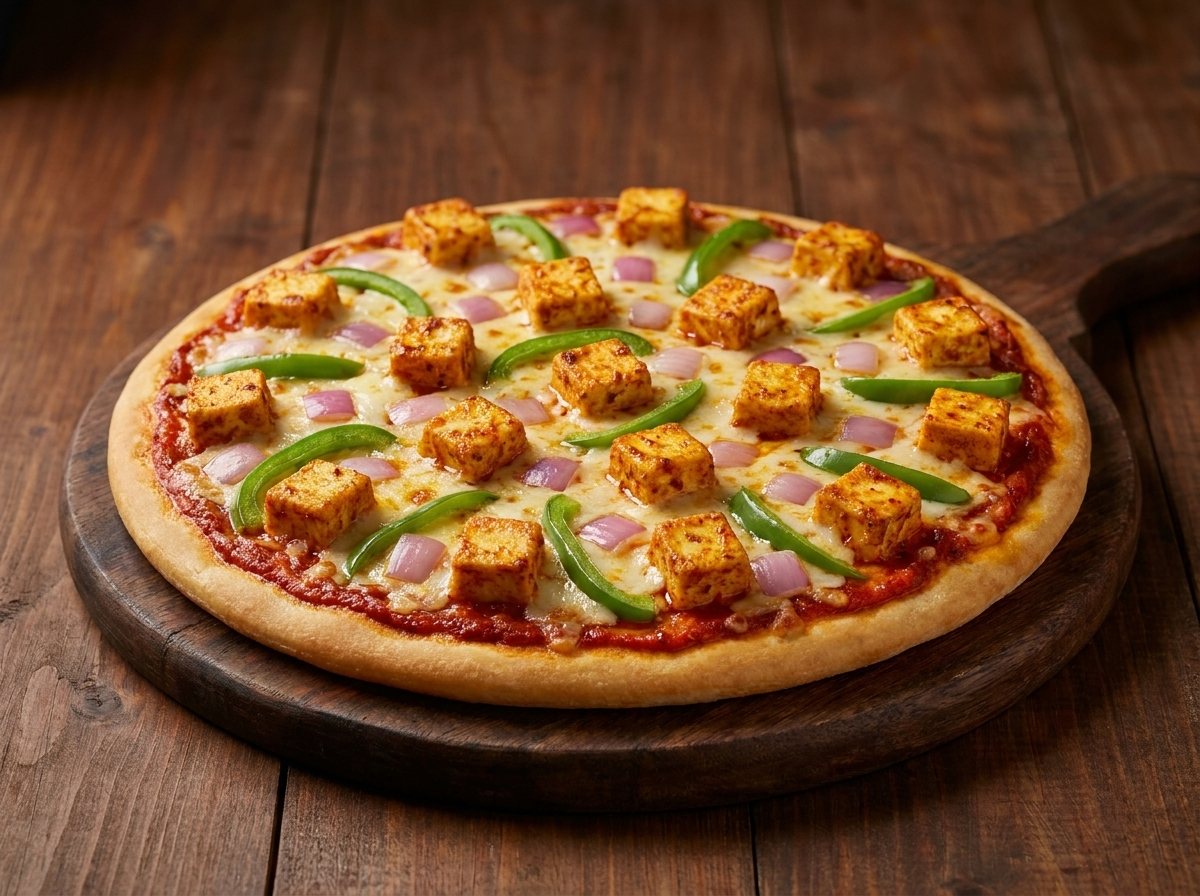 Peri Peri Paneer Pizza