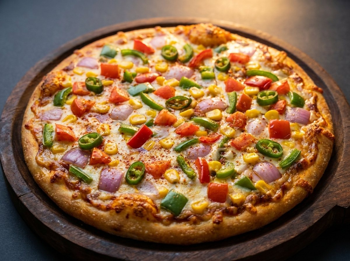 Spicy Tadka Pizza