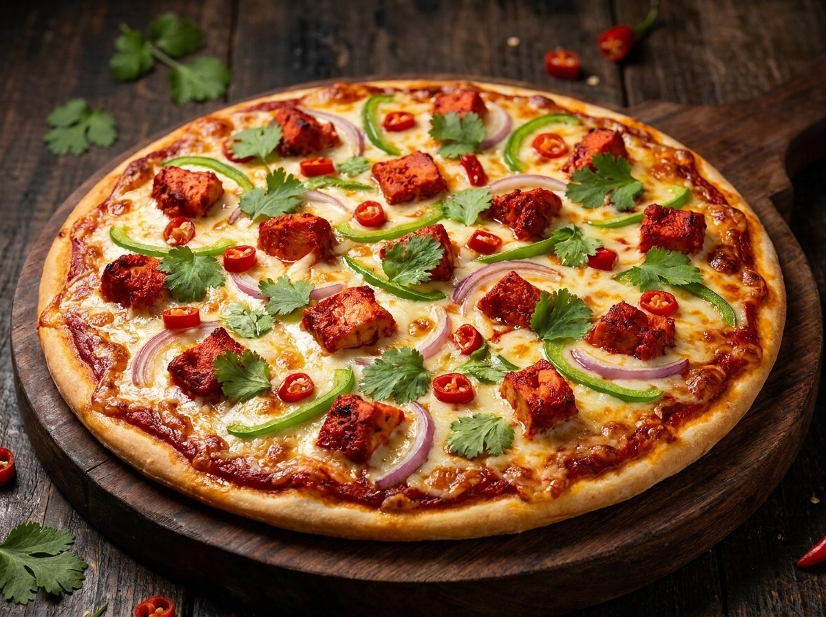 Tandoori Chicken Pizza